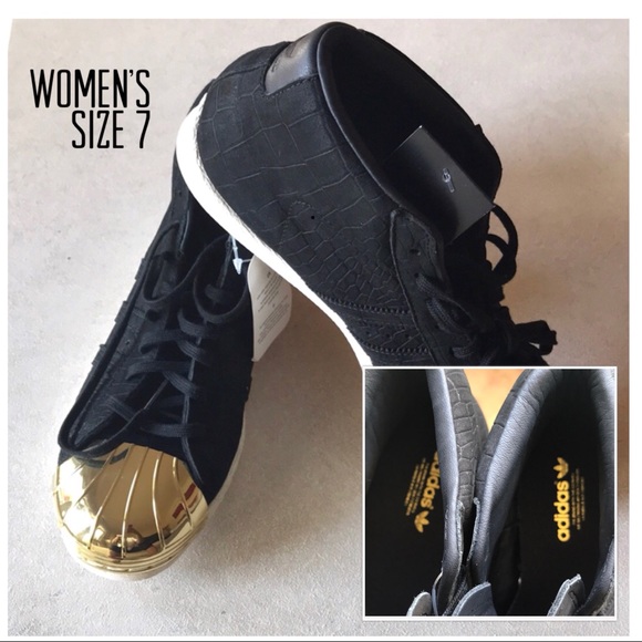 adidas Shoes - Adidas Pro Model Gold Metal Toe Trainers NWT❤️